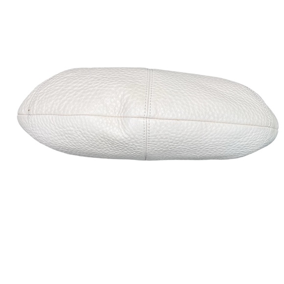 Coach Cream Soho Pleated Pebbled Leather Hobo Bag - Picture 5 of 7